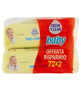 Fresh&Clean Salviettine umidificate Bimbi