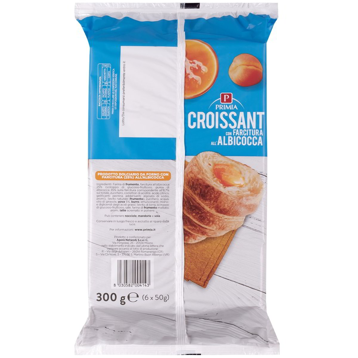 Primia Croissant all'albicocca