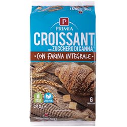 Croissant integrale con zucchero di canna