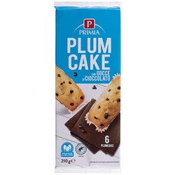 Primia PlumCake con gocce di cioccolato
