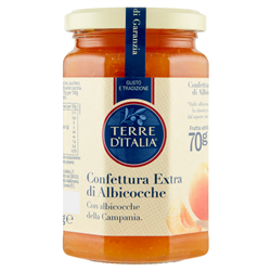 Confettura Extra di Albicocche con albicocche della Campania
