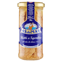 Filetti di Sgombro all'olio di oliva 
