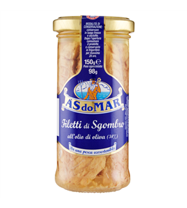 Filetti di Sgombro all'olio di oliva 