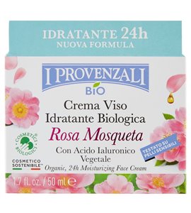 I Provenzali Crema viso 24h idratante bio