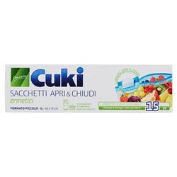 Sacchetti Apri & Chiudi Piccolo 20 X 15 Cm