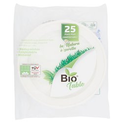 Piatti Piani Compostabili