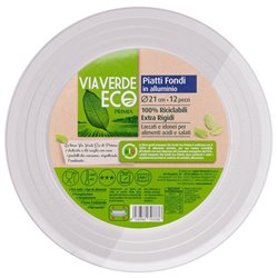 Piatti Fondi In Alluminio 21 Cm