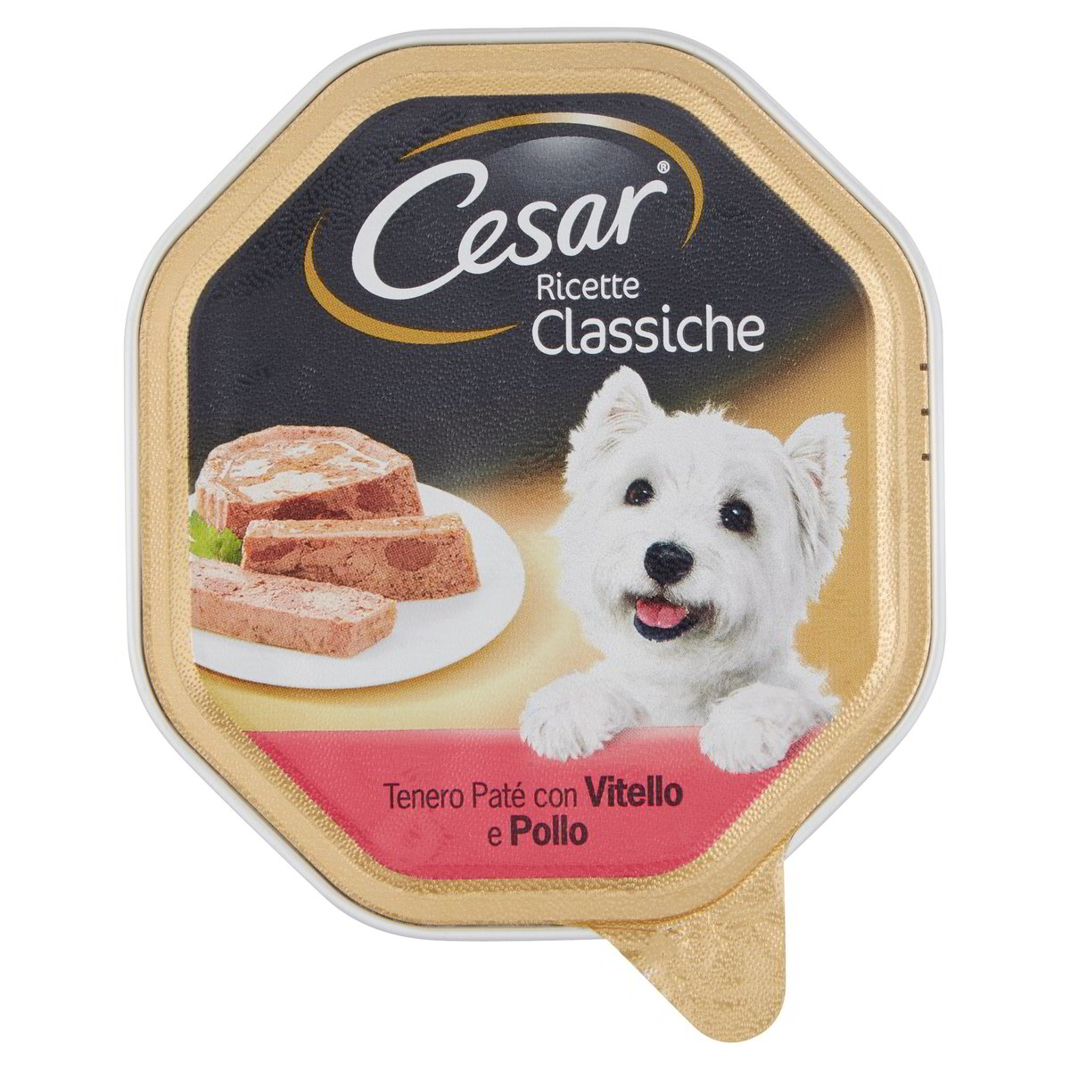 Paté Per Cani Con Vitello E Pollo
