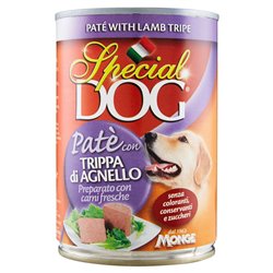 Paté Per Cani Con Trippa Di Agnello