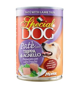Paté Per Cani Con Trippa Di Agnello