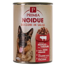Bocconi In Salsa Per Cani Con Manzo E Verdure
