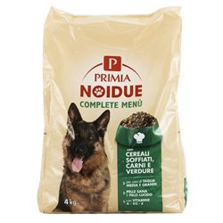 Complete Menù Per Cani Con Cereali, Carne E Verdure