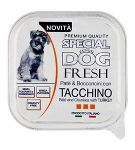 Paté & Bocconcini Per Cani Con Tacchino