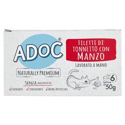 Alimento Per Gatti Tonnetto Con Manzo