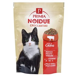 Croccantini Per Gatti Con Manzo, Fegato E Verdure