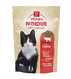 Croccantini Per Gatti Con Manzo, Fegato E Verdure