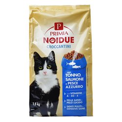 Croccantini Per Gatti Con Tonno, Salmone E Pesce Azzurro