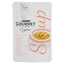 Soup Per Gatti Con Salmone E Verdure