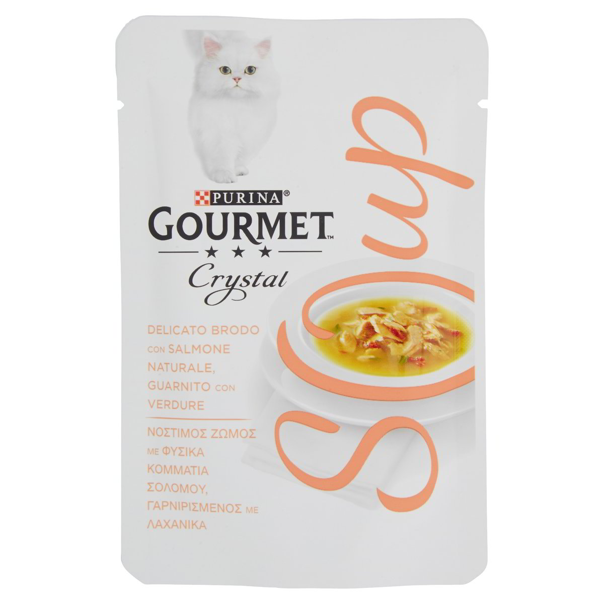 Soup Per Gatti Con Salmone E Verdure