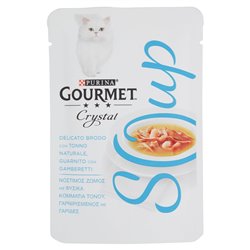 Soup Per Gatti Con Tonno E Gamberetti