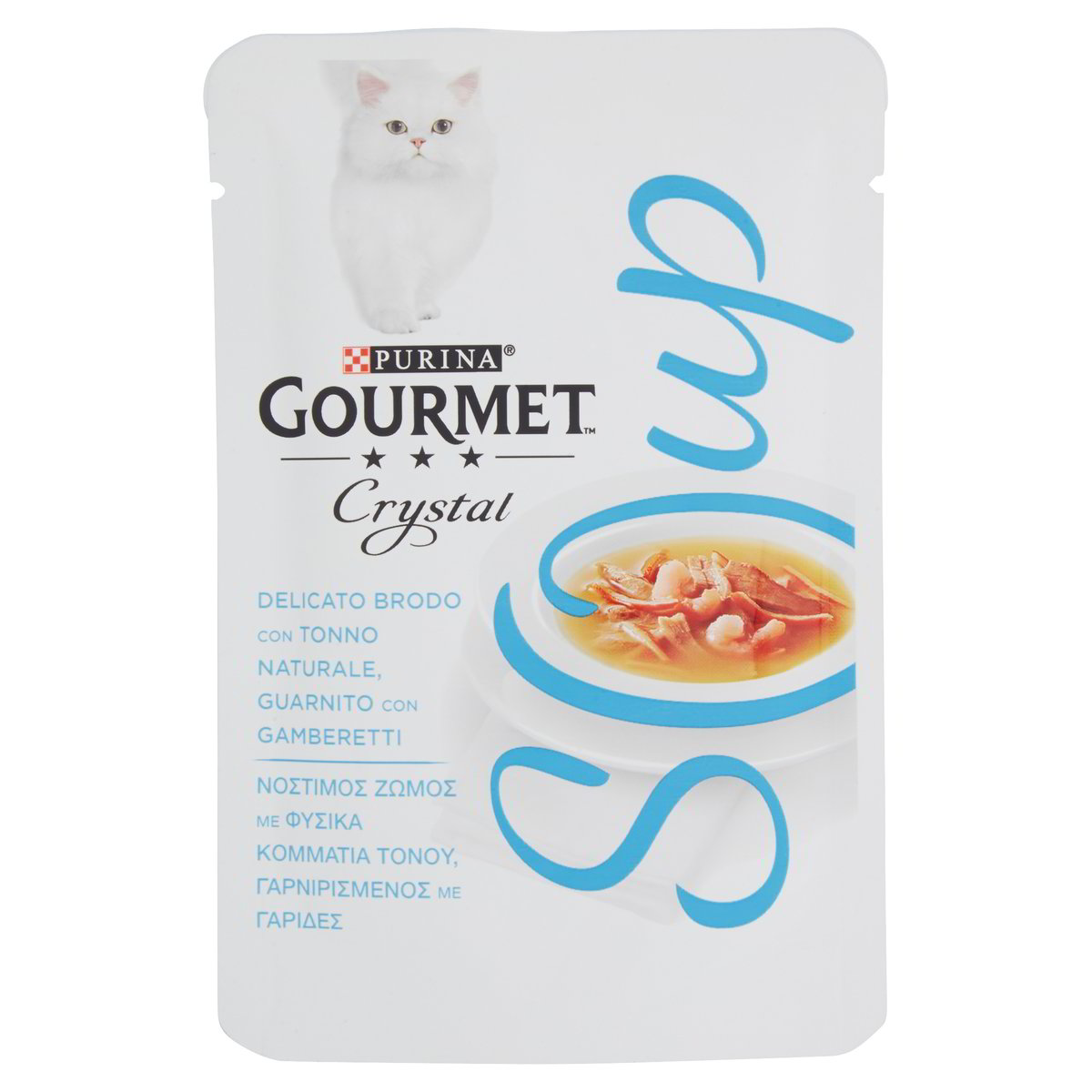 Soup Per Gatti Con Tonno E Gamberetti