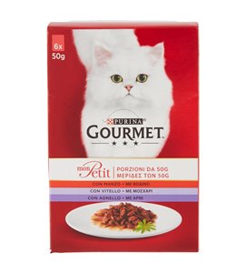 Alimento Per Gatti Con Manzo, Con Vitello, Con Agnello