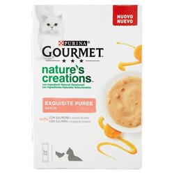 Exquisitee Puree Per Gatti Con Salmone