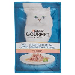 Filettini In Salsa Per Gatti Con Salmone