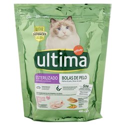 Ailmento Per Gatti Sterilizzati Palline Di Pelo Con Tacchino