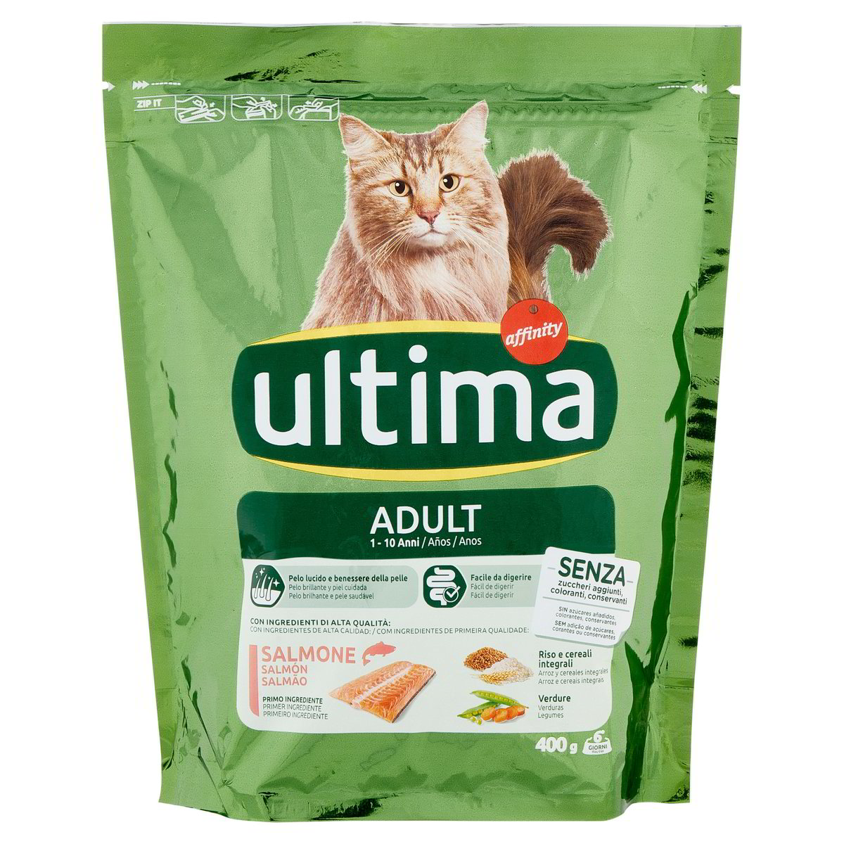Alimento Per Gatti Adult Con Salmone