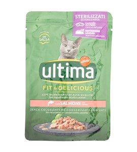 Alimento Per Gatti Sterilizzati Con Salmone