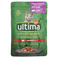 Alimento Per Gatti Sterilizzati Con Manzo