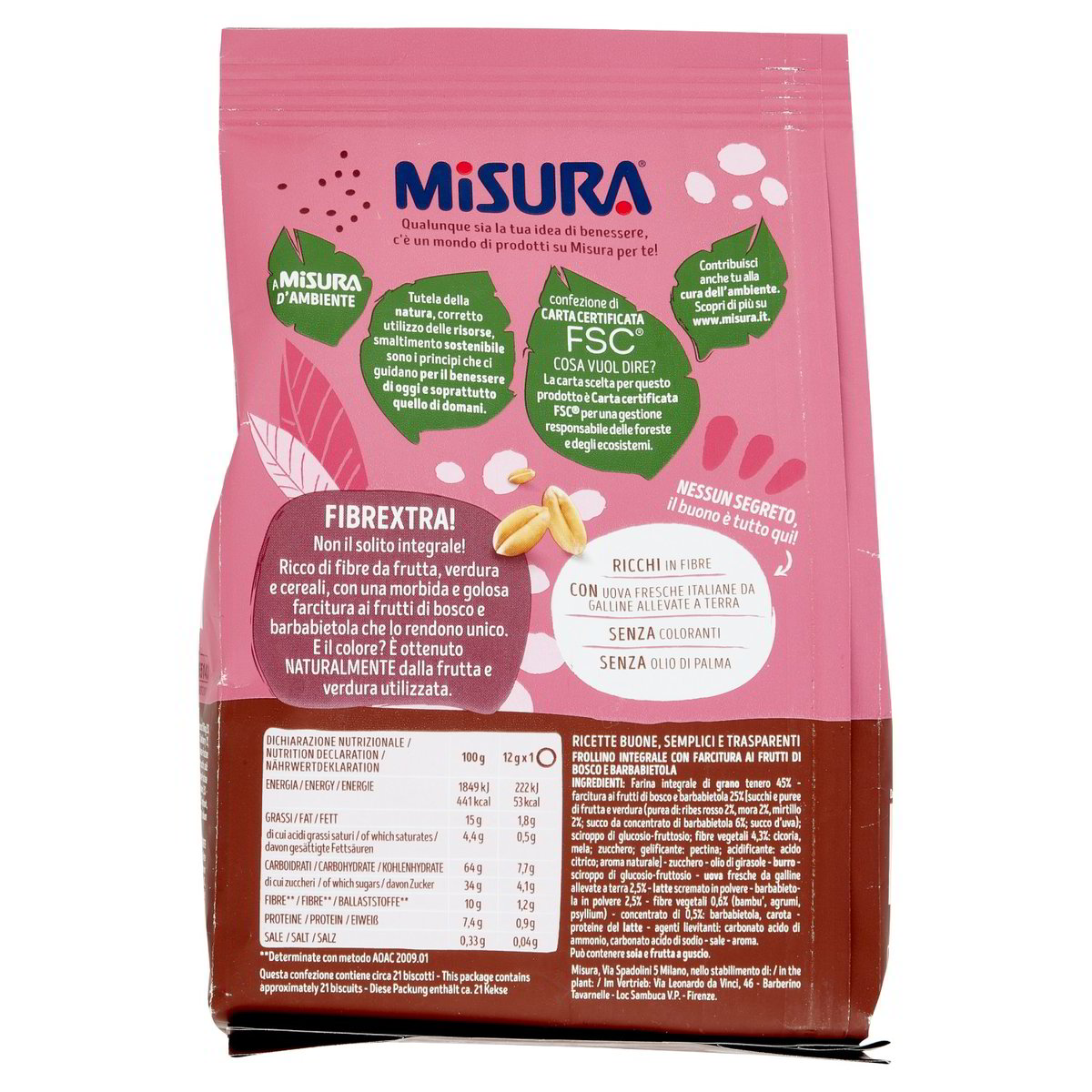 Morbido Ripieno Di Frutti Di Bosco E Barbabietola