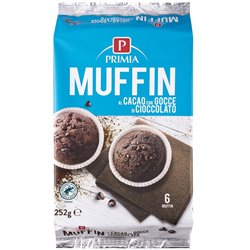 Muffin Al Cacao Con Gocce Di Cioccolato