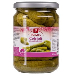 Cetrioli in aceto di vino