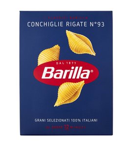 BARILLA – Conchiglie rigate n.93