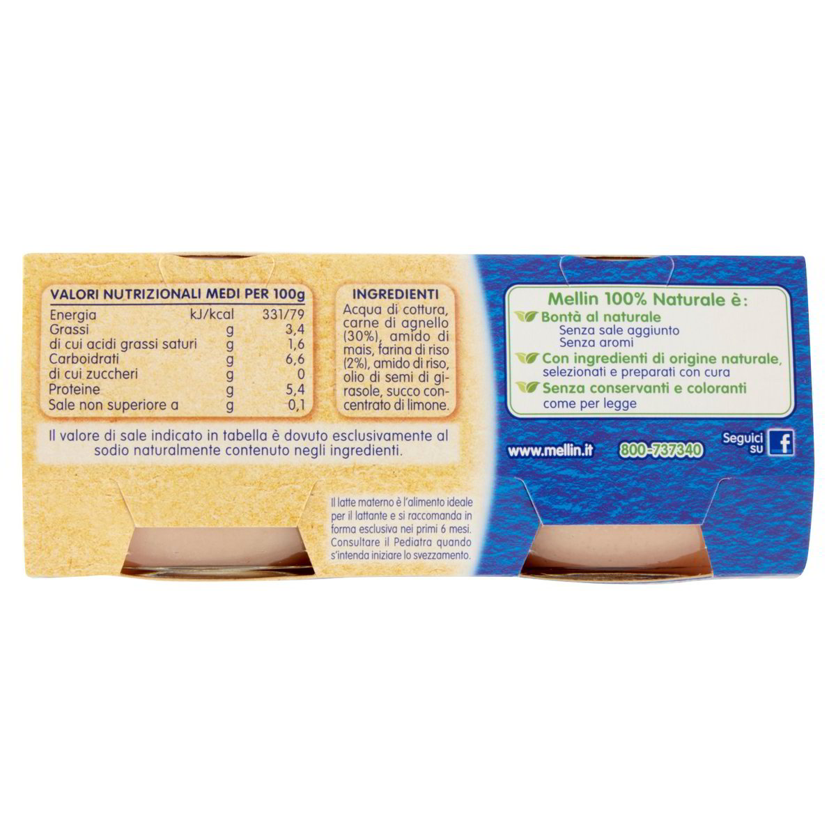 Omogeneizzato Agnello