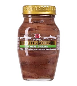 Filetti di alici in olio di oliva