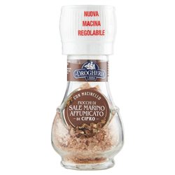 Fiocchi Di Sale Affumicato Di Cipro Con Macinello