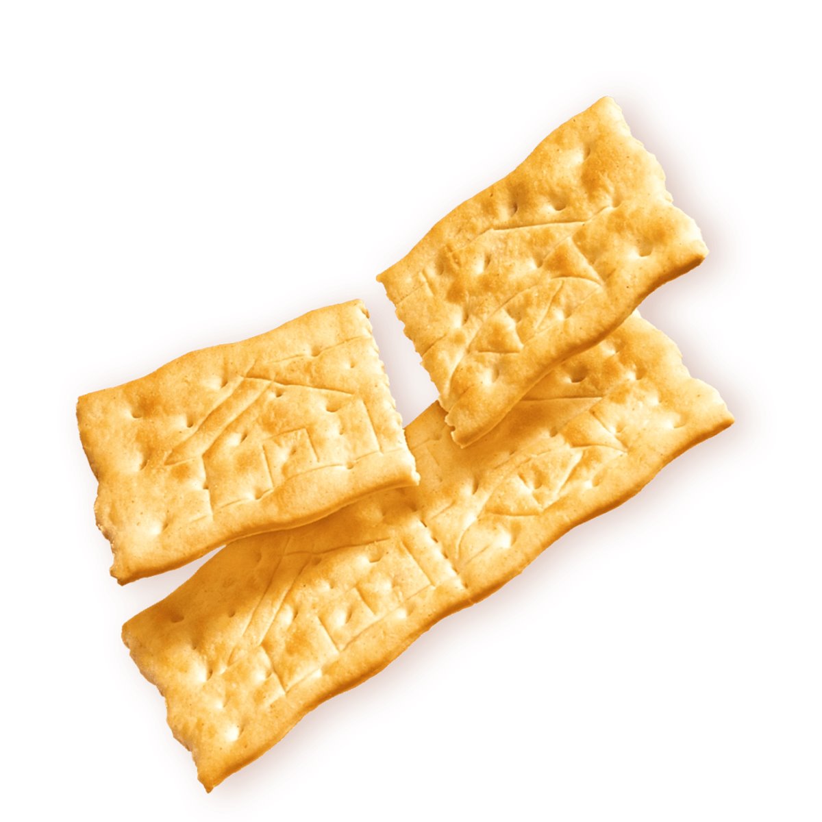 Cracker Salati Senza Granelli Di Sale In Superficie