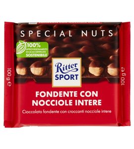 Cioccolato Fondente Con Nocciole Intere
