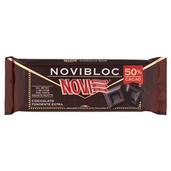 Novi Novibloc dunkle Schokolade 50% 150 g – Verpackungsvorderseite