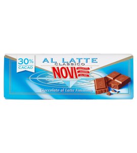 Novi klassische Milchschokolade 200 g – Verpackungsvorderseite
