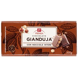 Cioccolato Gianduja Con Nocciole Intere
