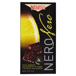 Extra Fondente 70% Cacao Con Limone E Zenzero