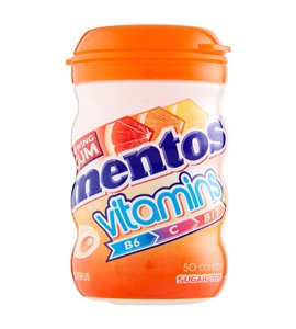 Chewing Gum With Vitamins Citrus