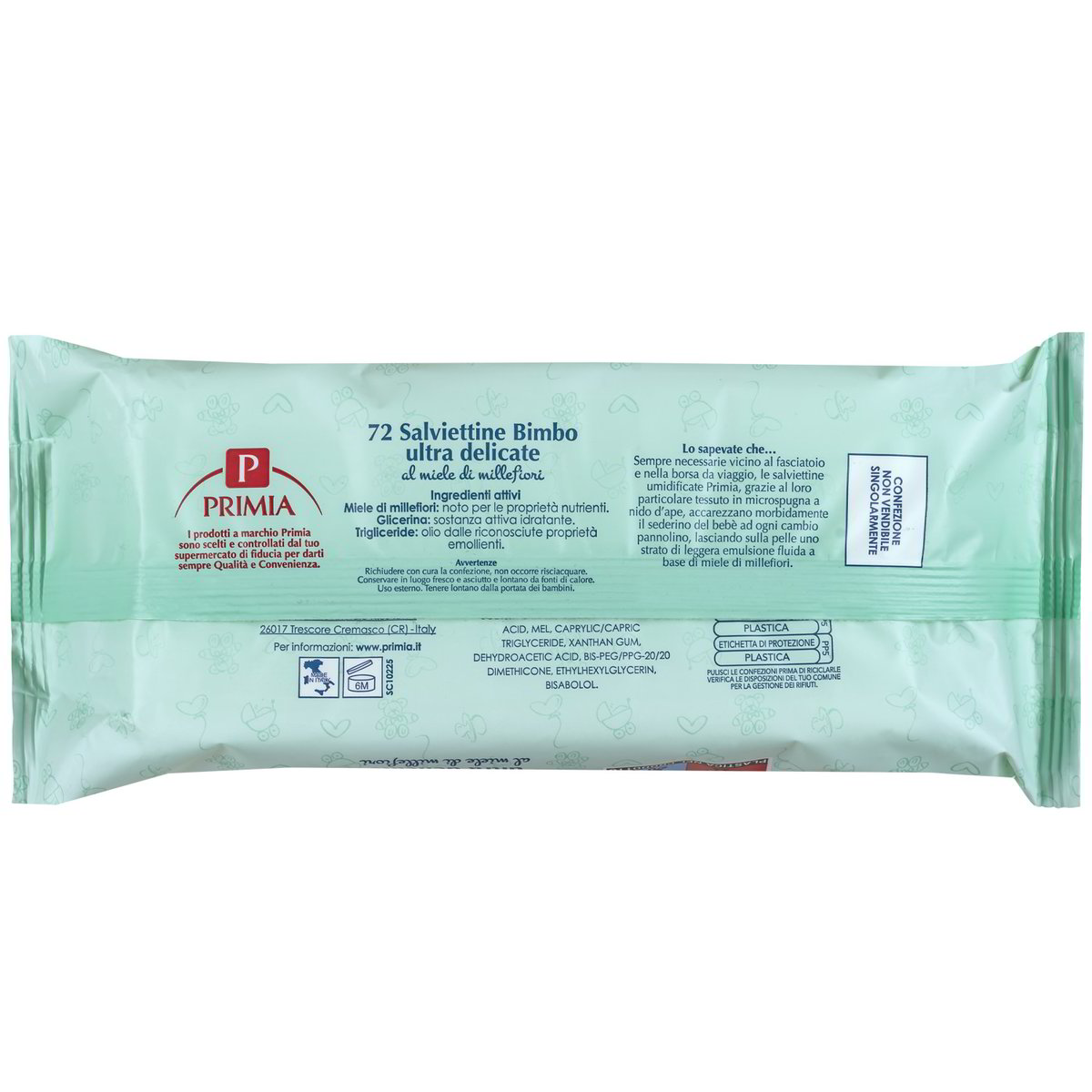 Salviettine Bimbo Ultra Delicate