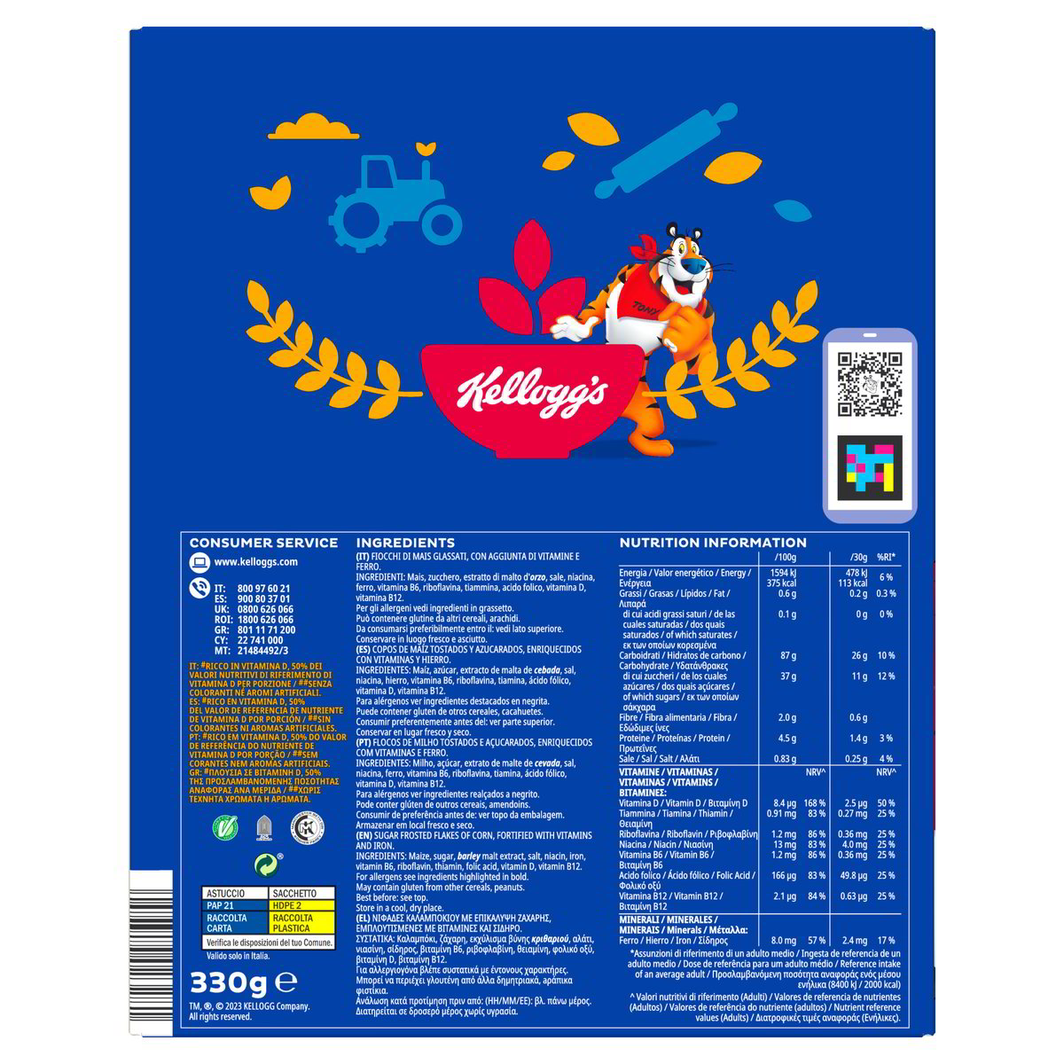 Fiocchi di mais glassati Frosties