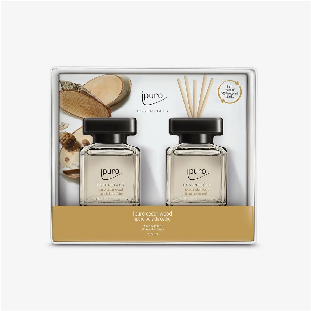 IPURO – ESSENTIALS Cedar Wood 2x50ml