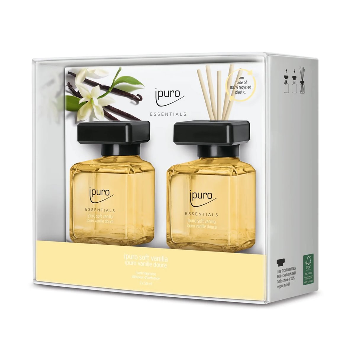 IPURO – ESSENTIALS soft vanilla 2x50ml
